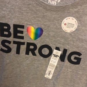 Be Strong Rainbow Pride Family Fun Size Small NEW NWT